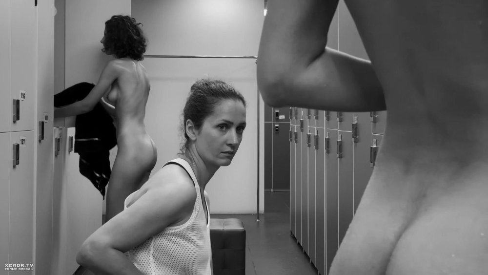 Naked ballerinas in the locker room