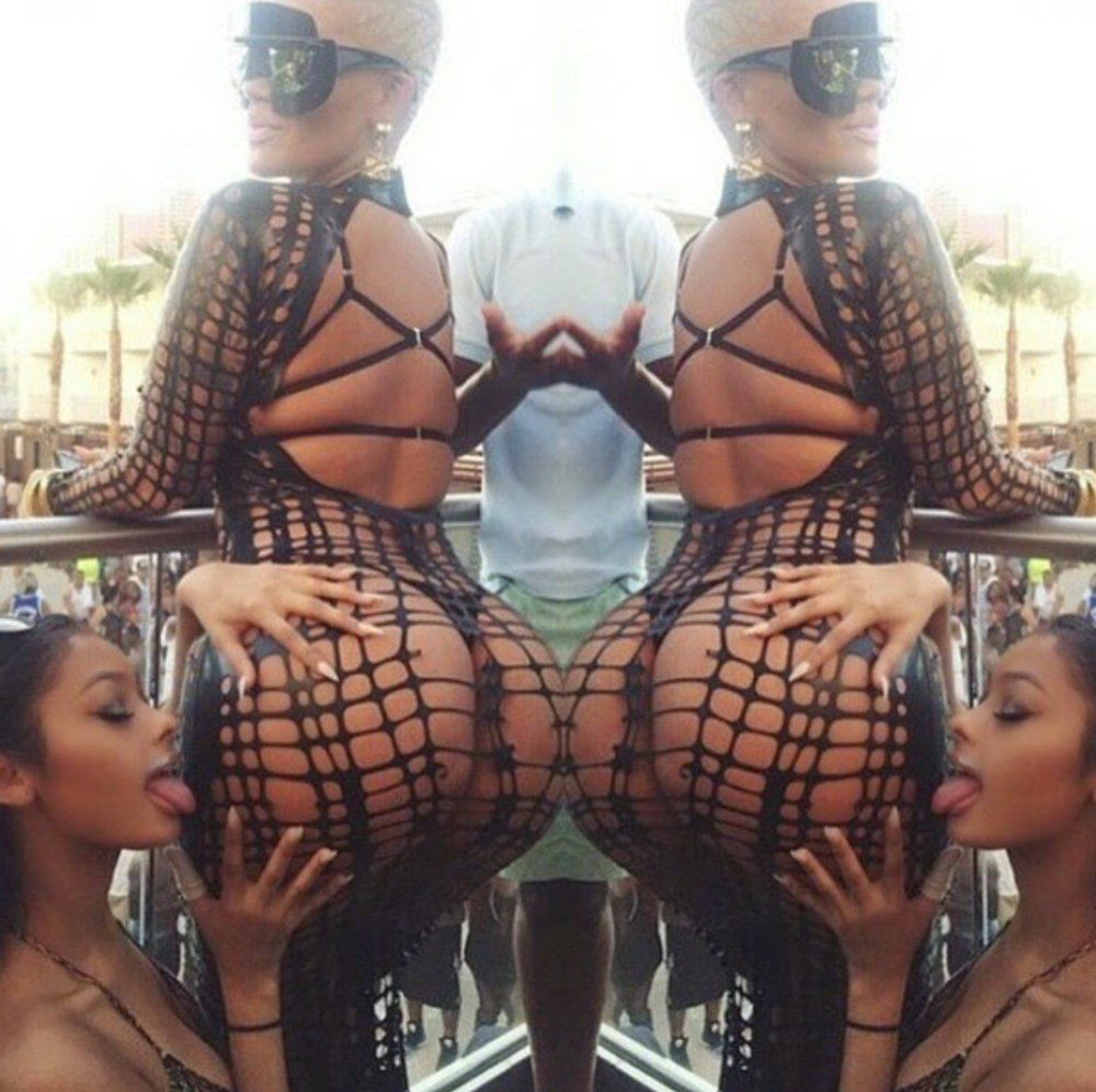 Amber Rose Shuts Down All Those Butt Pad Rumors