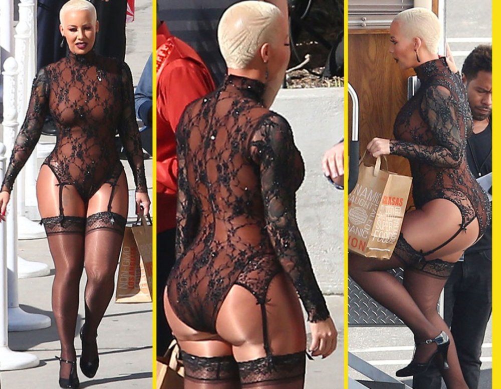 Amber Rose in the underwear xxx