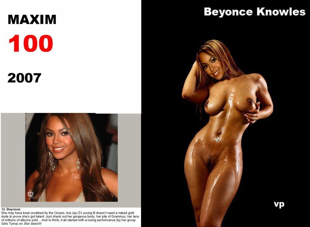 Beyoncé naked without panties