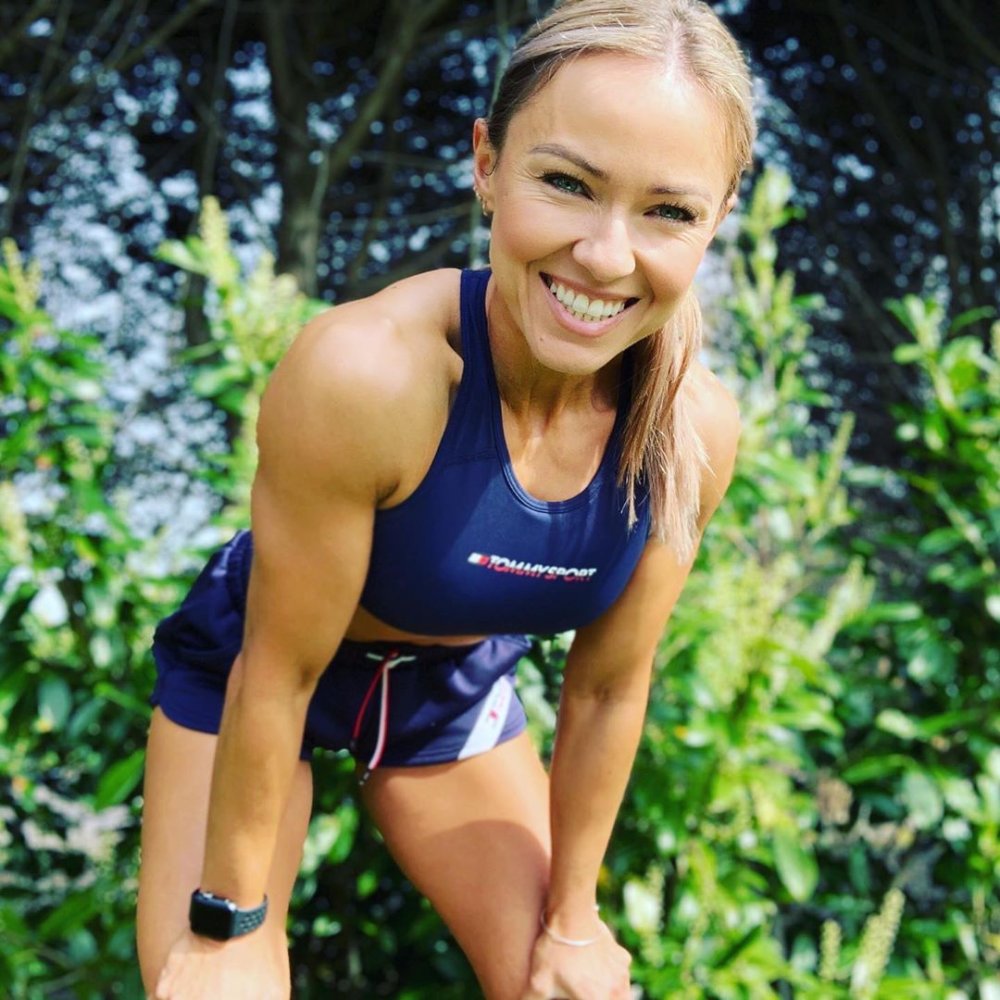 Caroline Girvan training