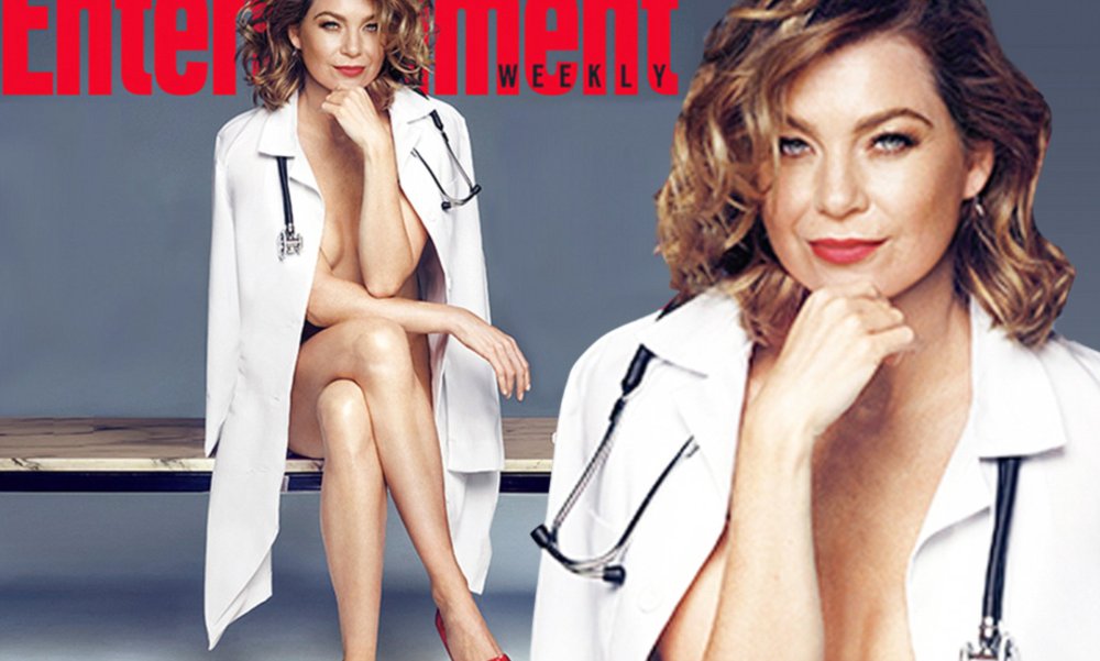 Ellen Pompeo Topless