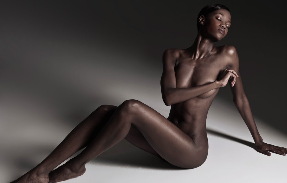 The black model nude