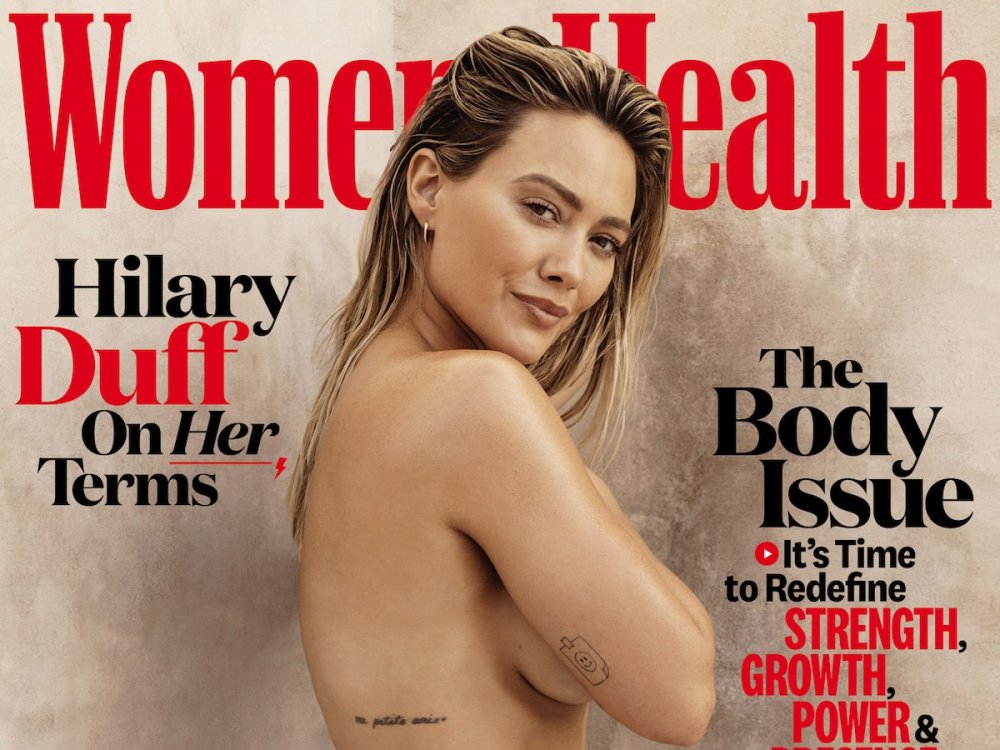 Hilary Duff Women's Health