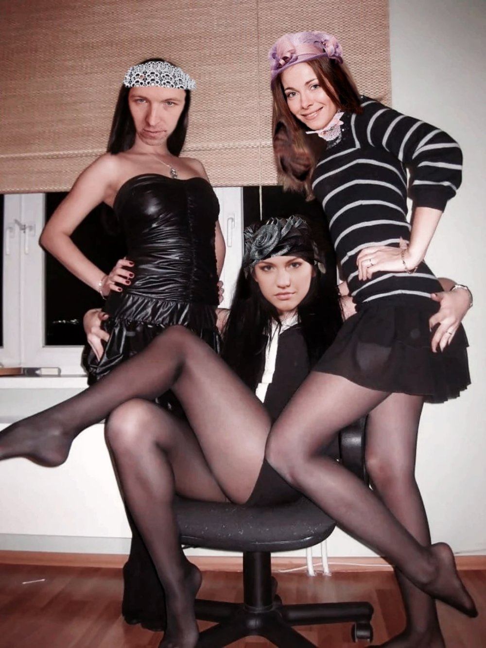 Pantyhose and stockings private