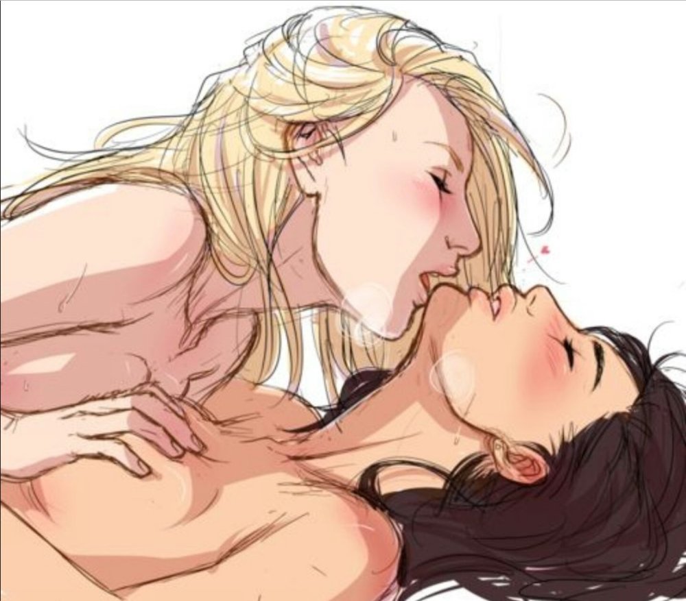 Lesbian erotic art