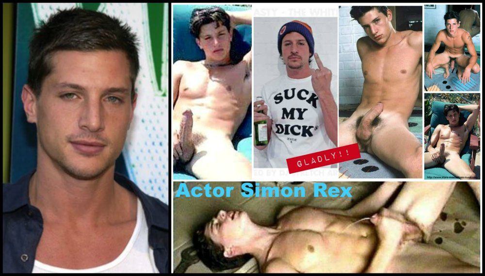 Naked Simon Rex Solo
