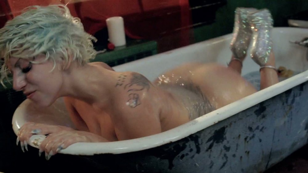 Lady Gaga Naked in the pool