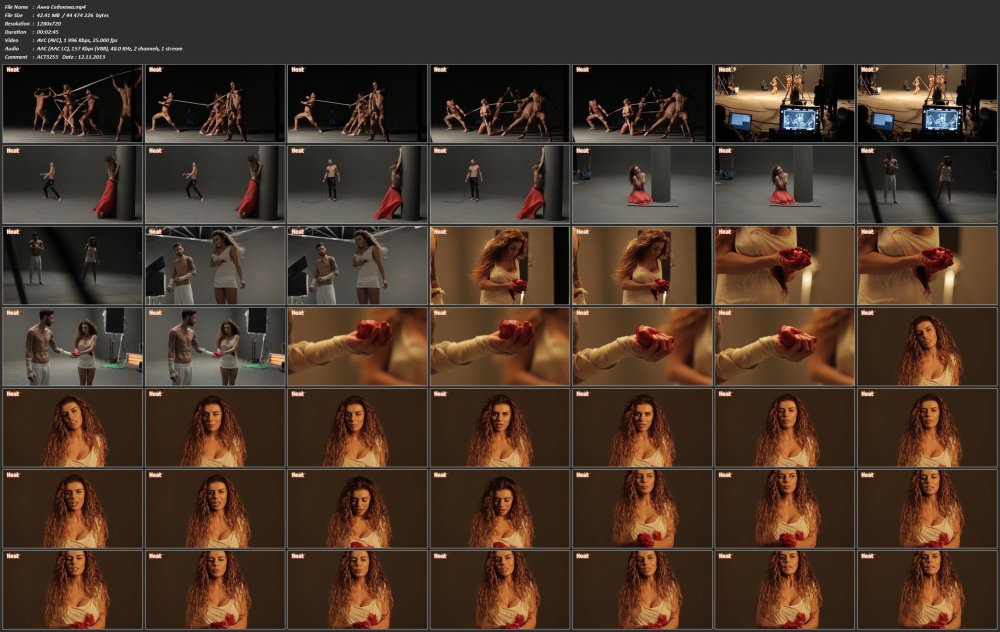 Anna Sedokova lit up