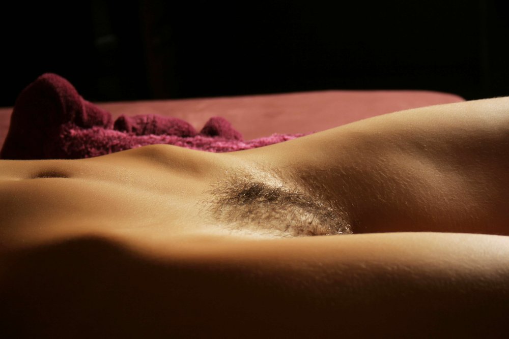 Girls with convex pubis