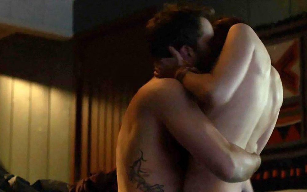 Fibi Tonkin Naked during the shooting of the series ancients