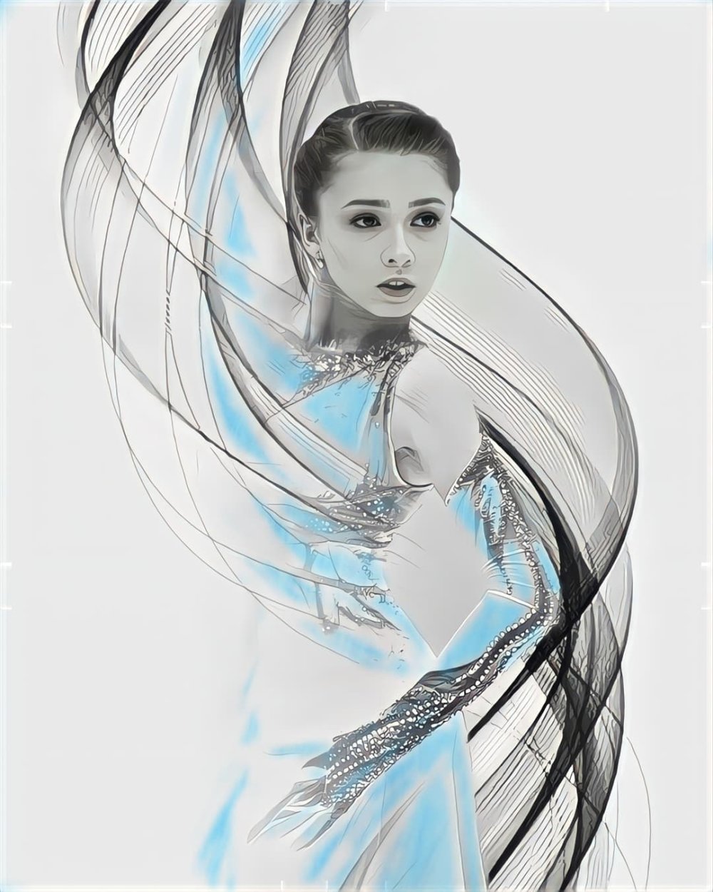 Camilla Valieva Portrait