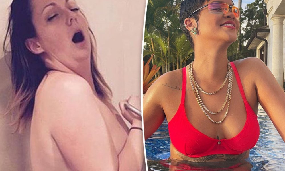 Rihanna in a swimsuit