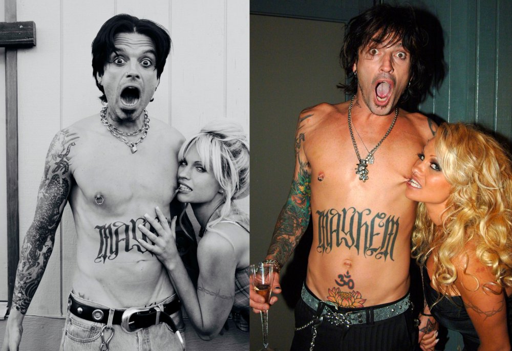Pamela Anderson and Tommy Lee