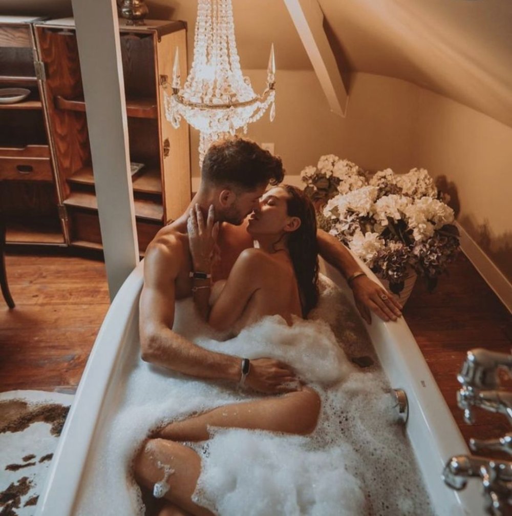 Romance in the bath