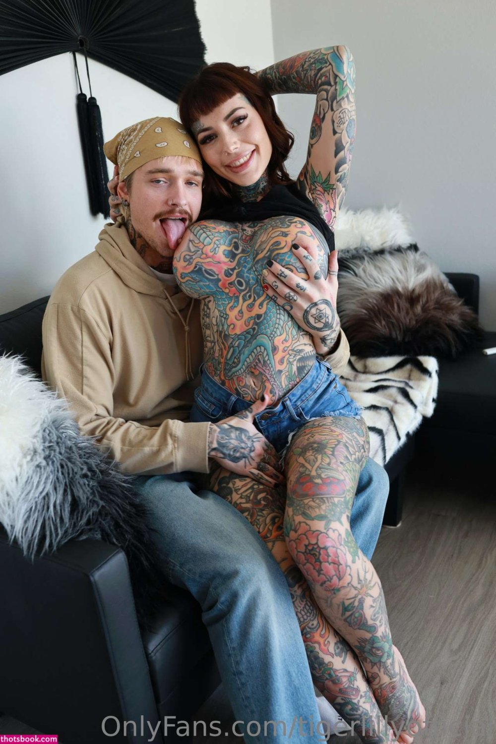 The most tattooed porn actress