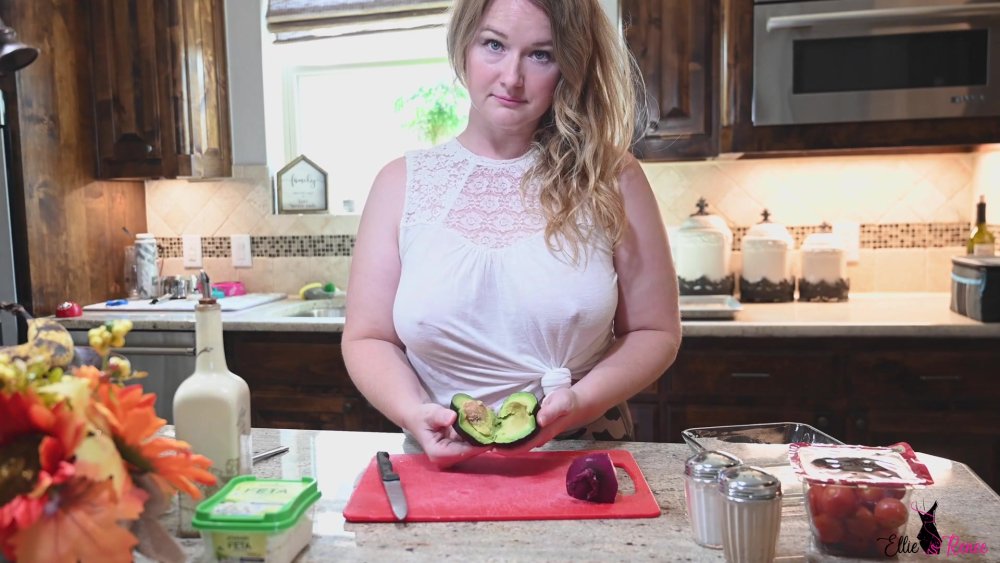 Housewife in the kitchen