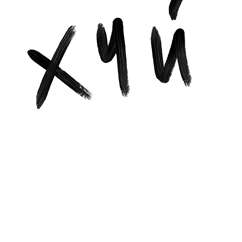 Inscriptions on a white background