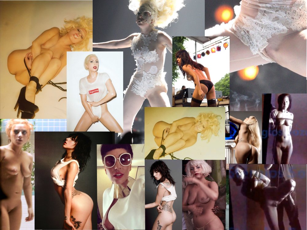Lady Gaga naked completely