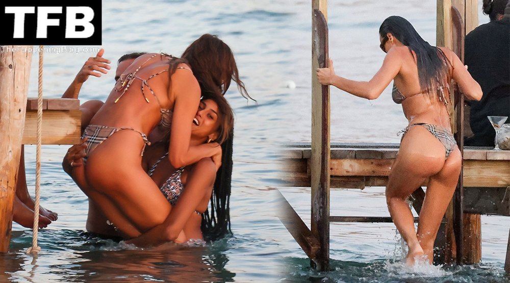 Irina Shayk and Stella Maxwell