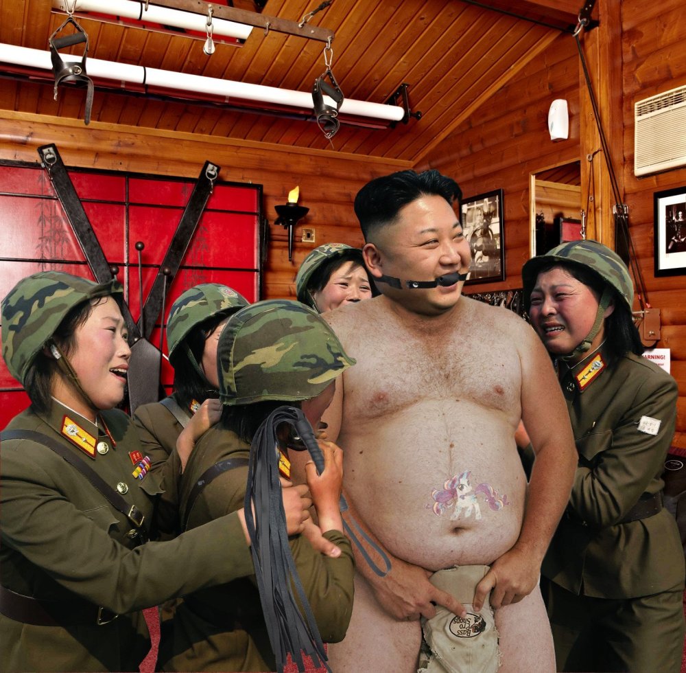 Naked North Korean women