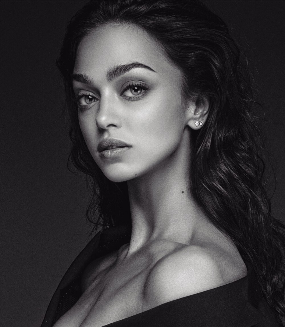 Belarusian model Zhenya Katava and Vitaly