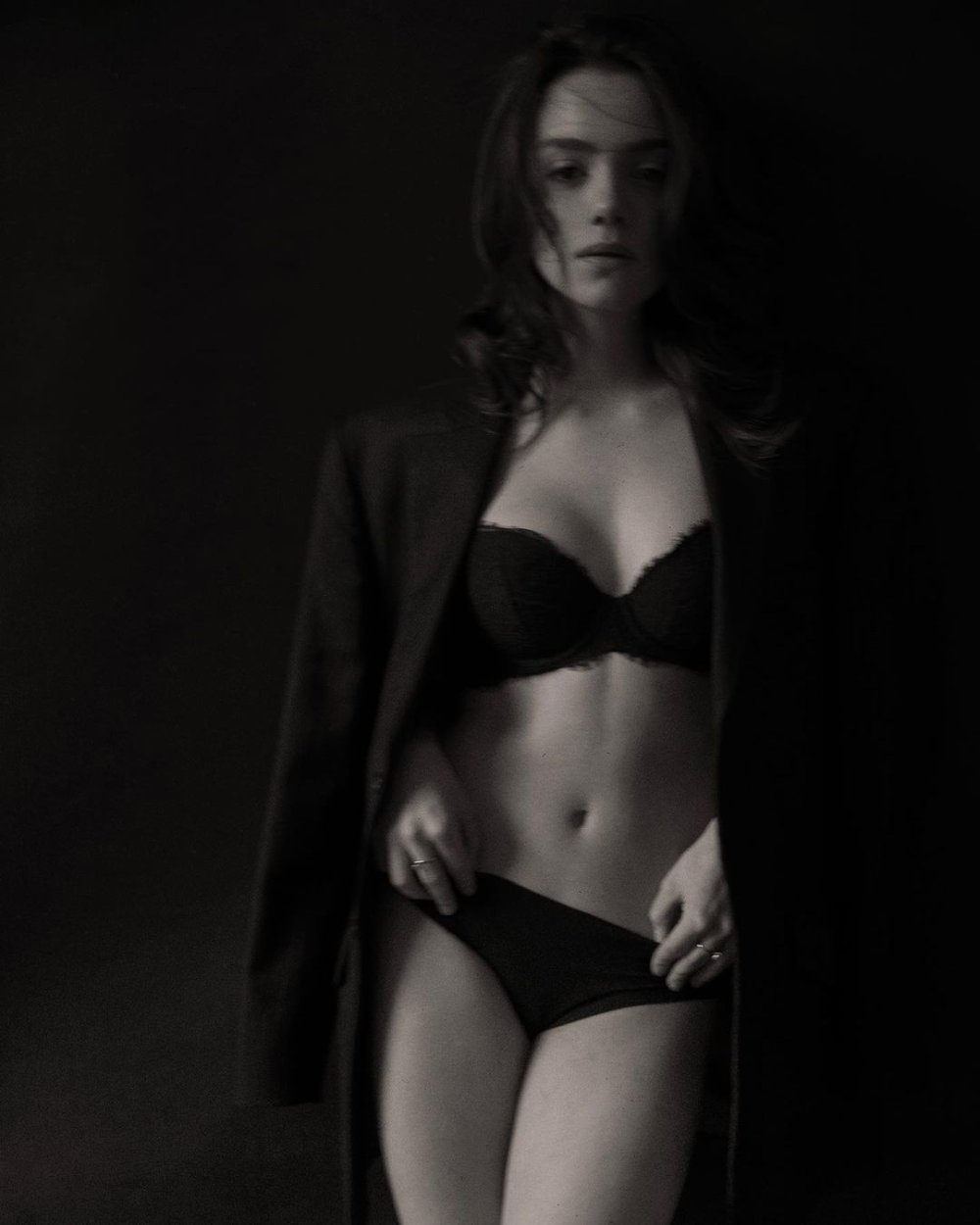 Evgenia Medvedev in underwear