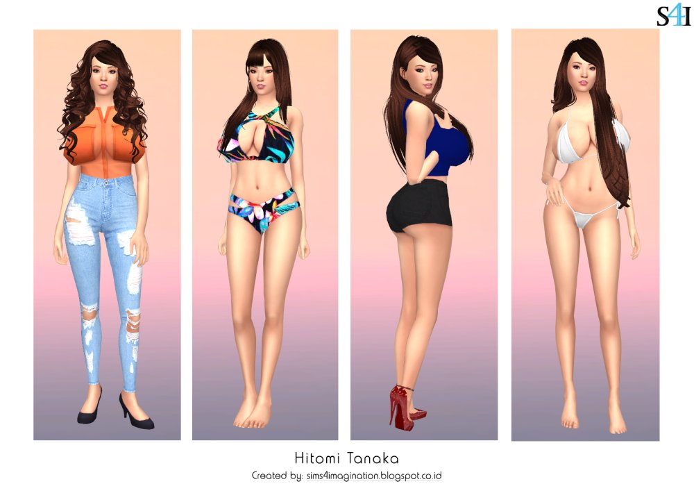 Sims 4 Hitomi