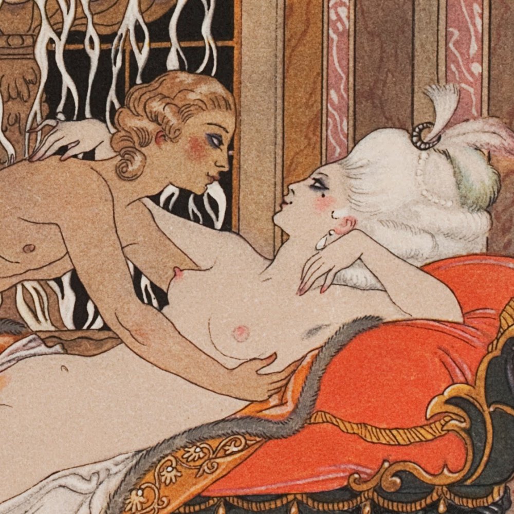 Medieval erotic drawings