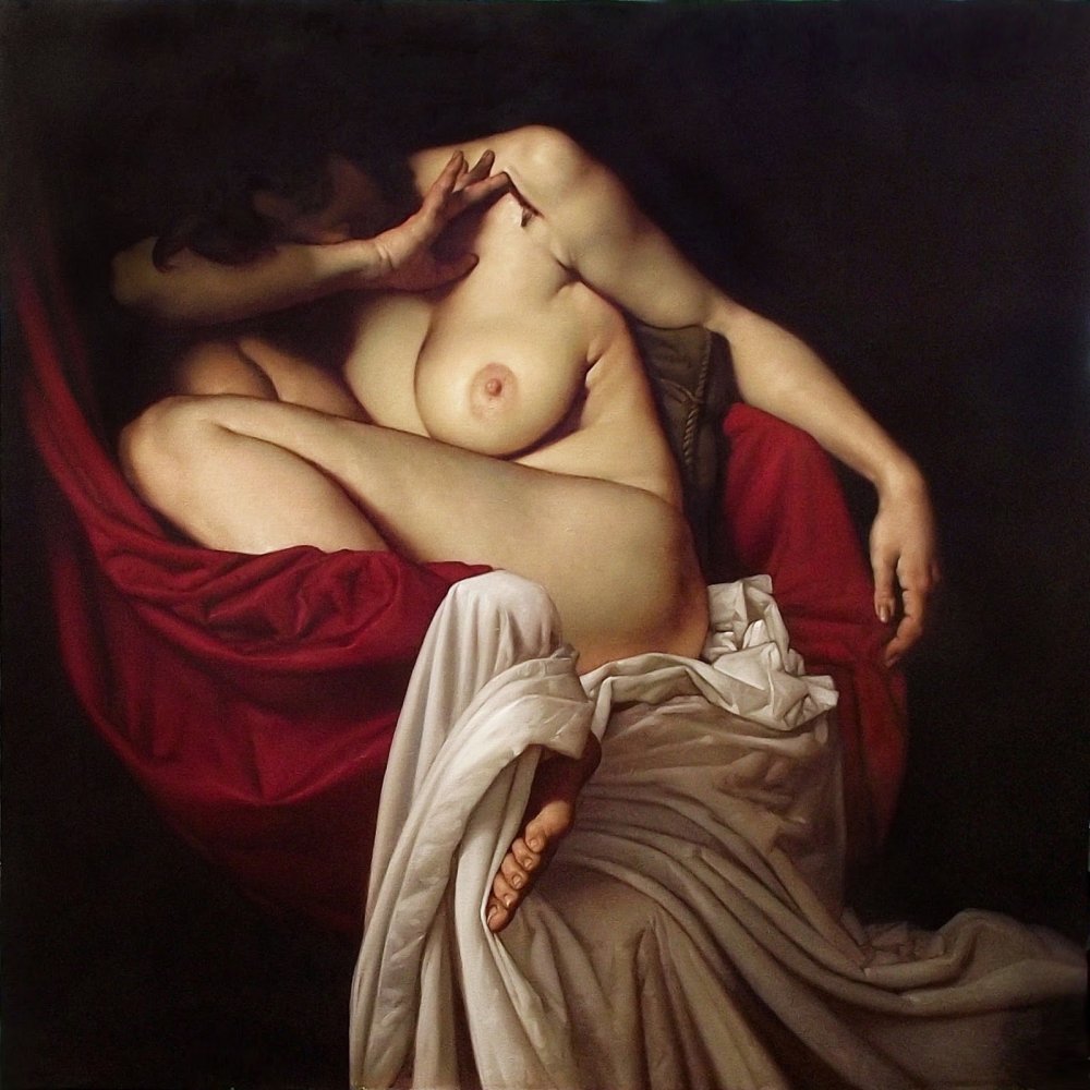 Contemporary art nude