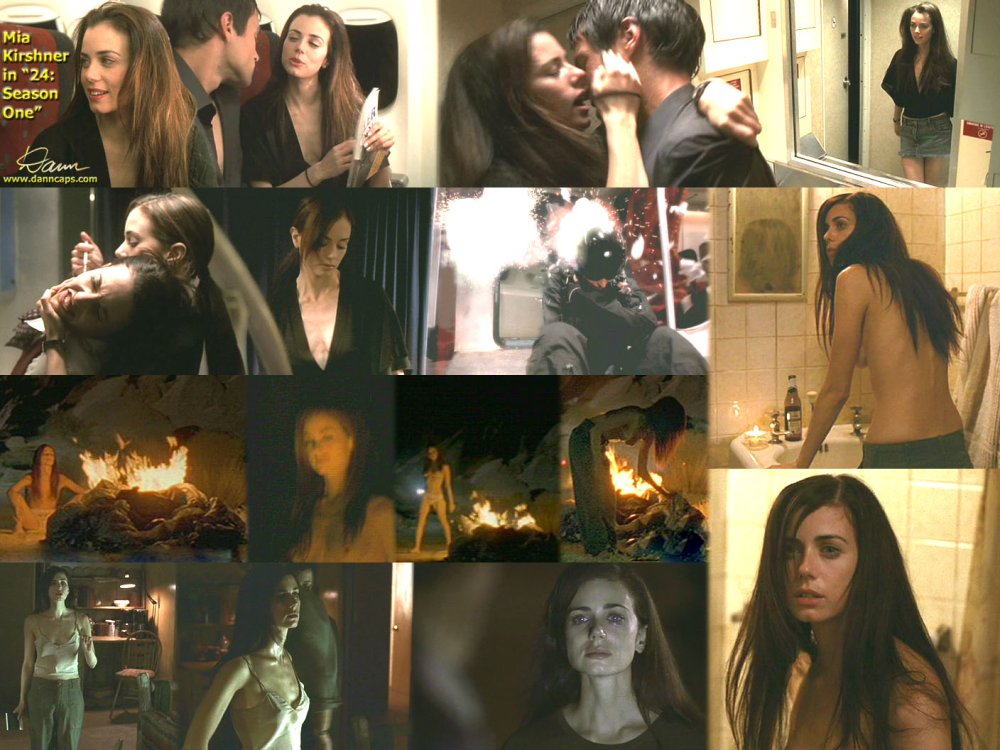 Mia Kirschner and her girls 18