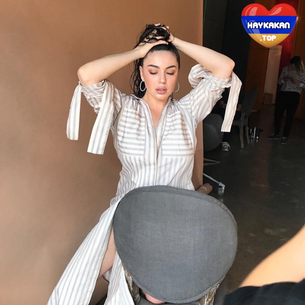 Vardanush Martirosyan in trousers