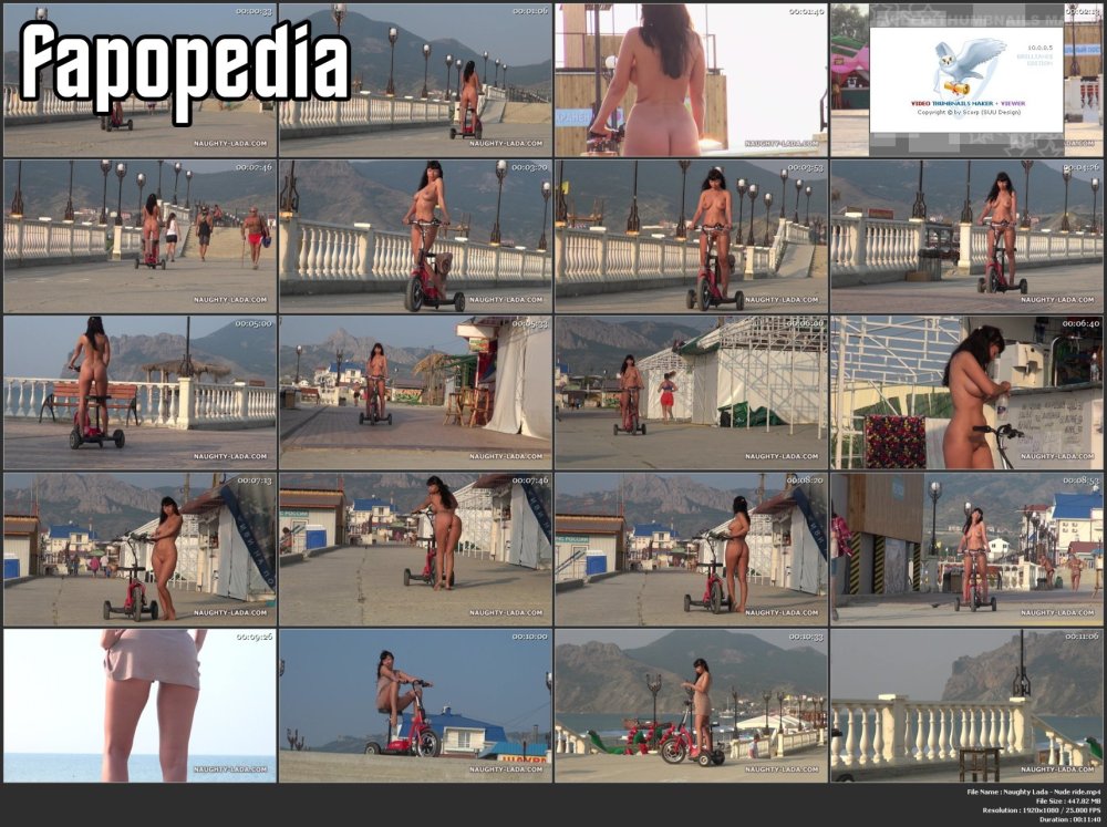 Nudists naked on the beach