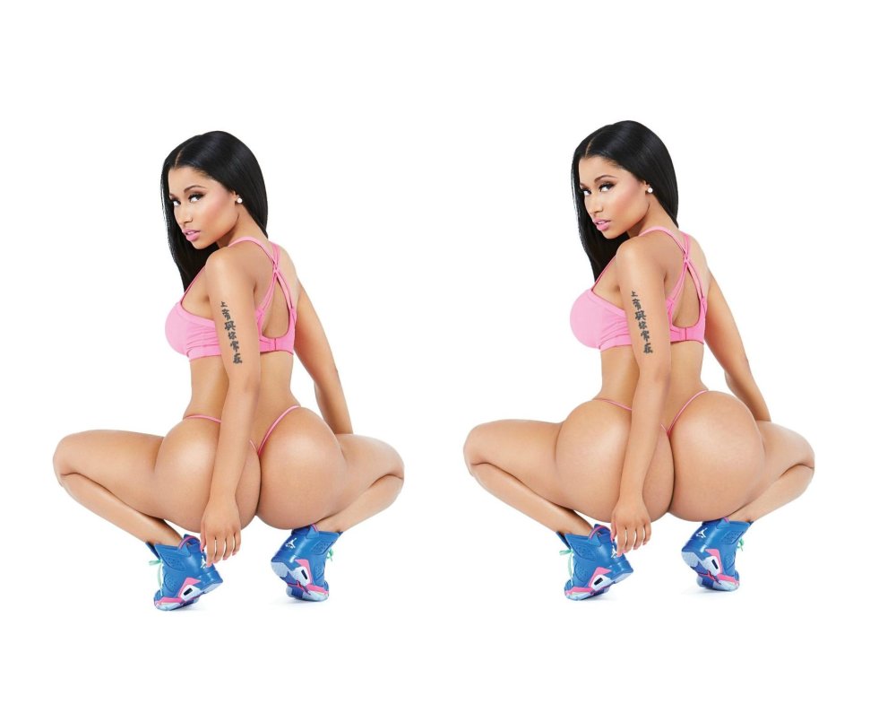 Naked ass Nikika Minaj