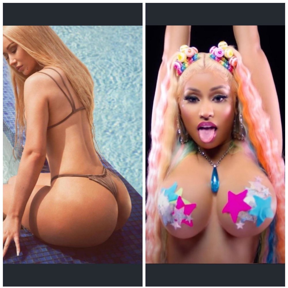 Nicky Minaj naked breasts