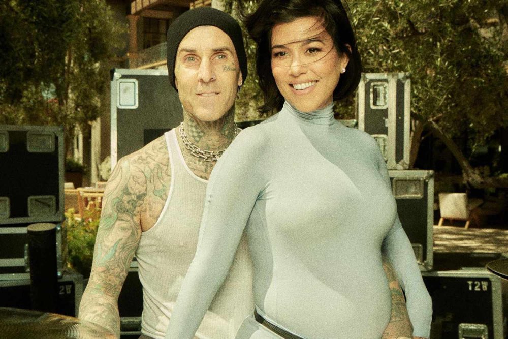 Travis Barker and Courtney