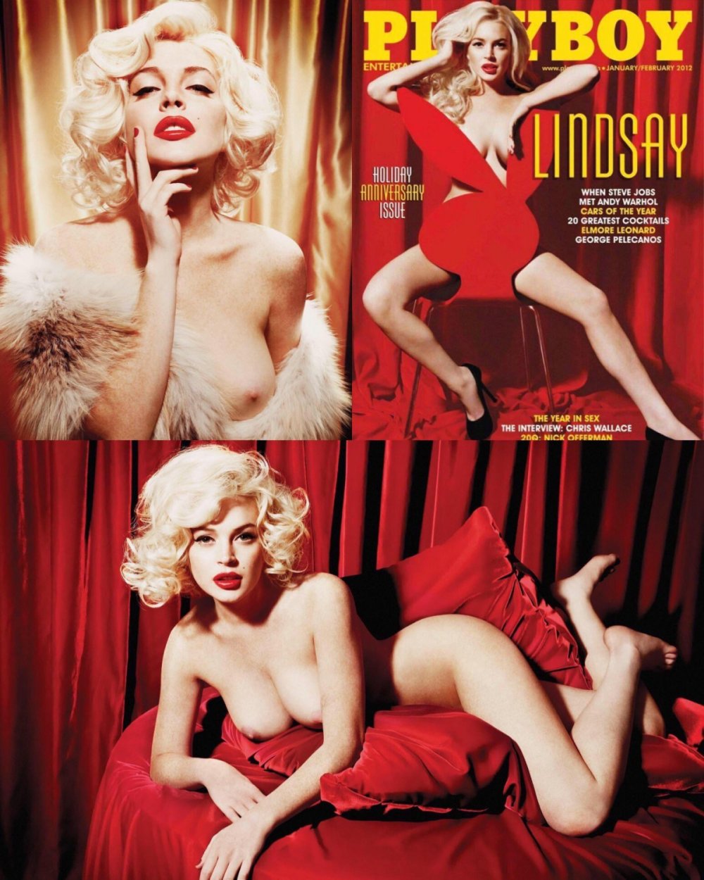 Lindsay Lohan Naked Playboy