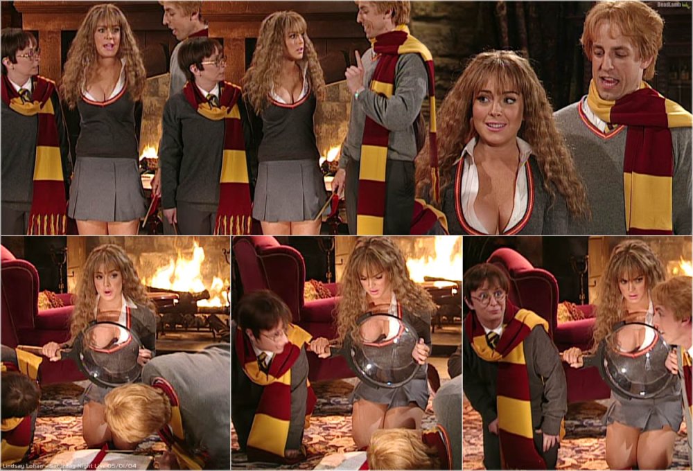 Lindsay Lohan Harry Potter