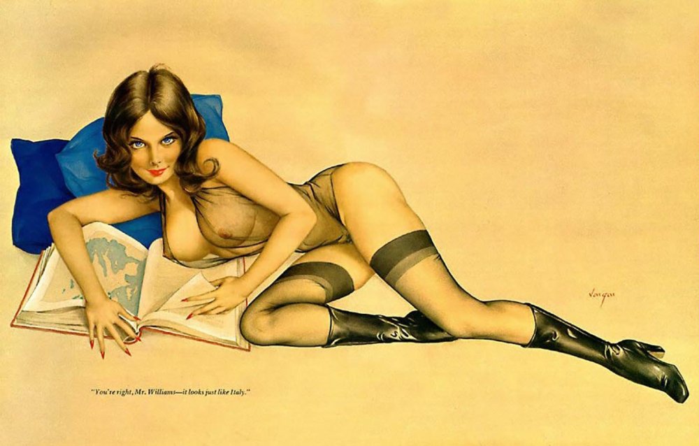 Alberto Vargas erotic paintings