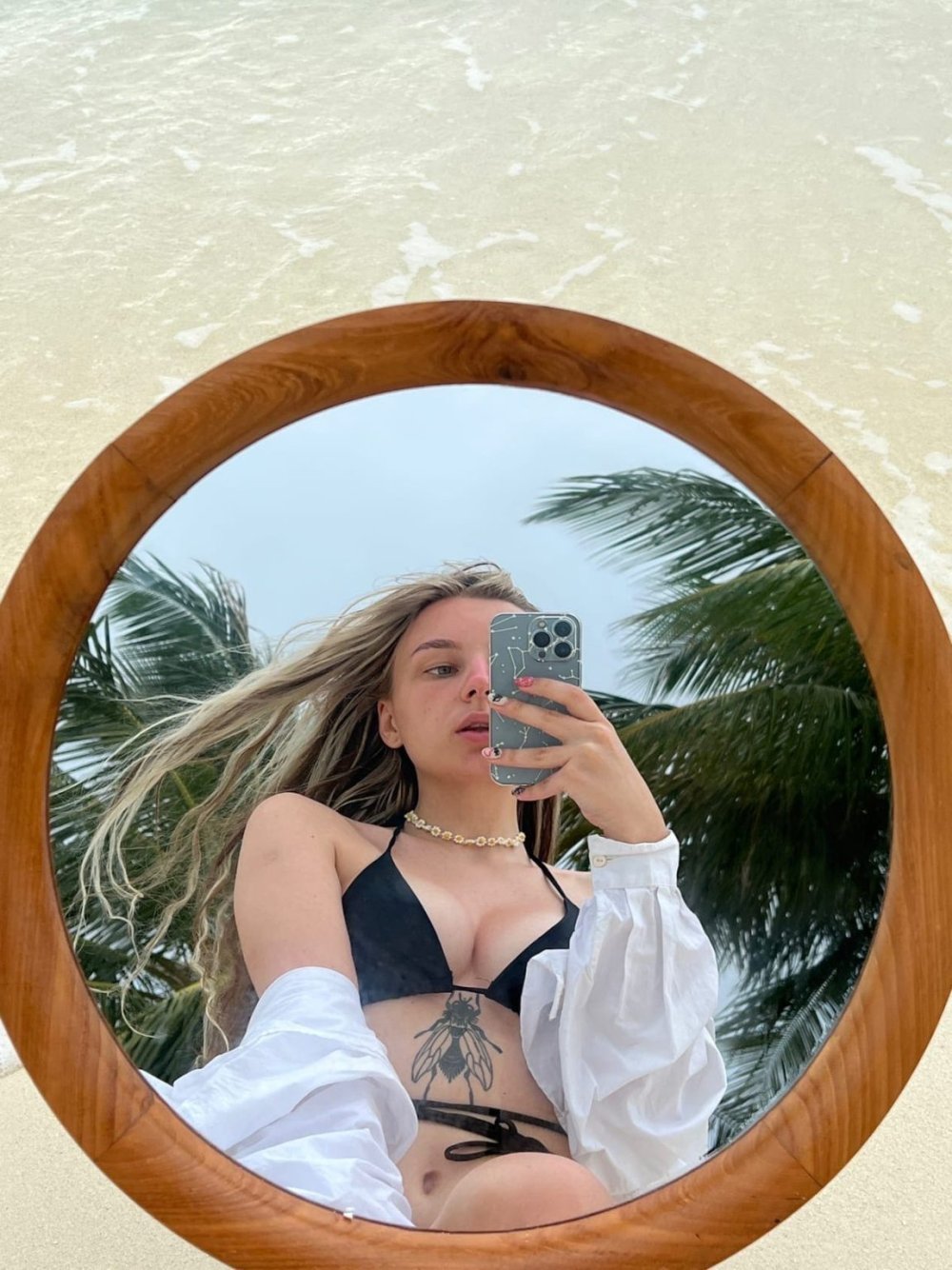 Yana Girl Egorika in a swimsuit