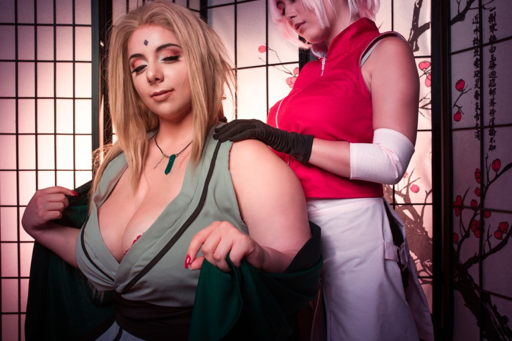 3D Rivaliant Big Booty Tsunade Cosplay