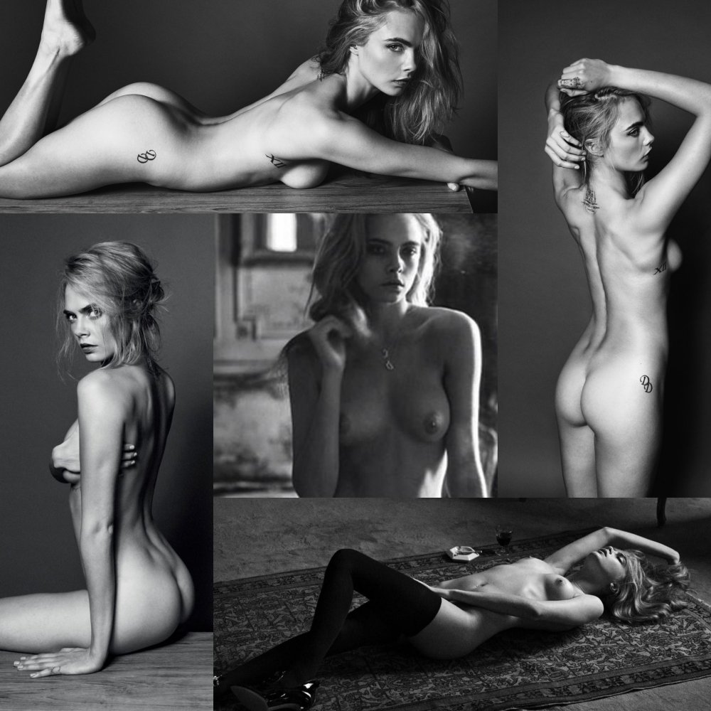 Cara Delevingne Topless