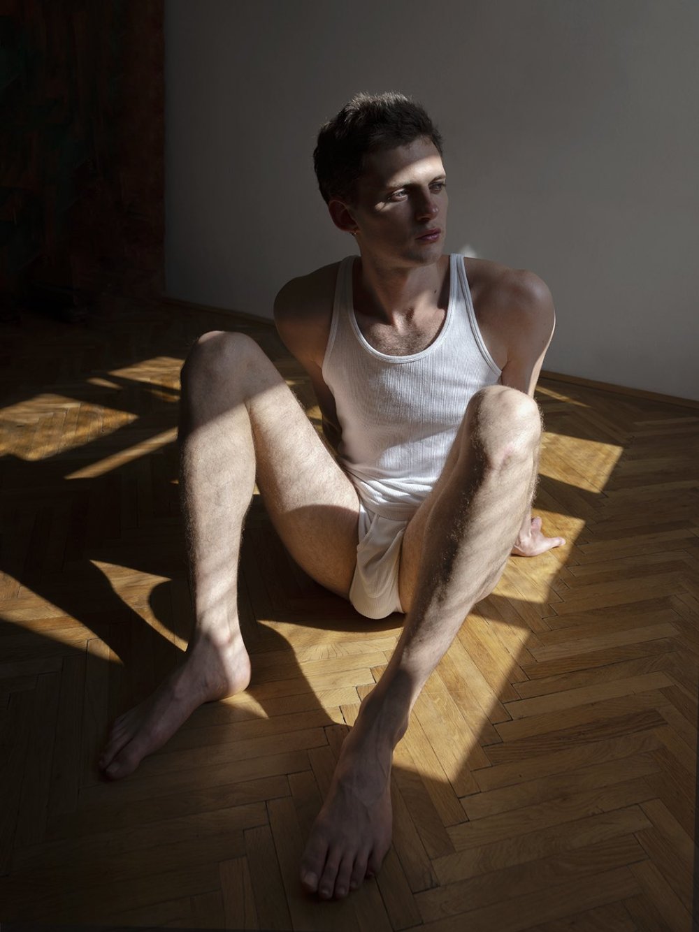 Young guys without panties