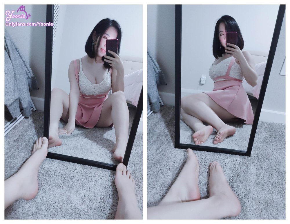 The girl is beautiful