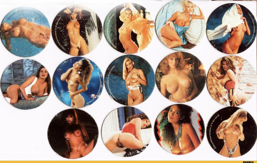 Erotic stickers from chewing gum 90s