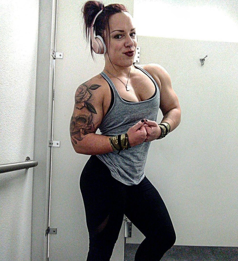 Lydia Valentine in a dress