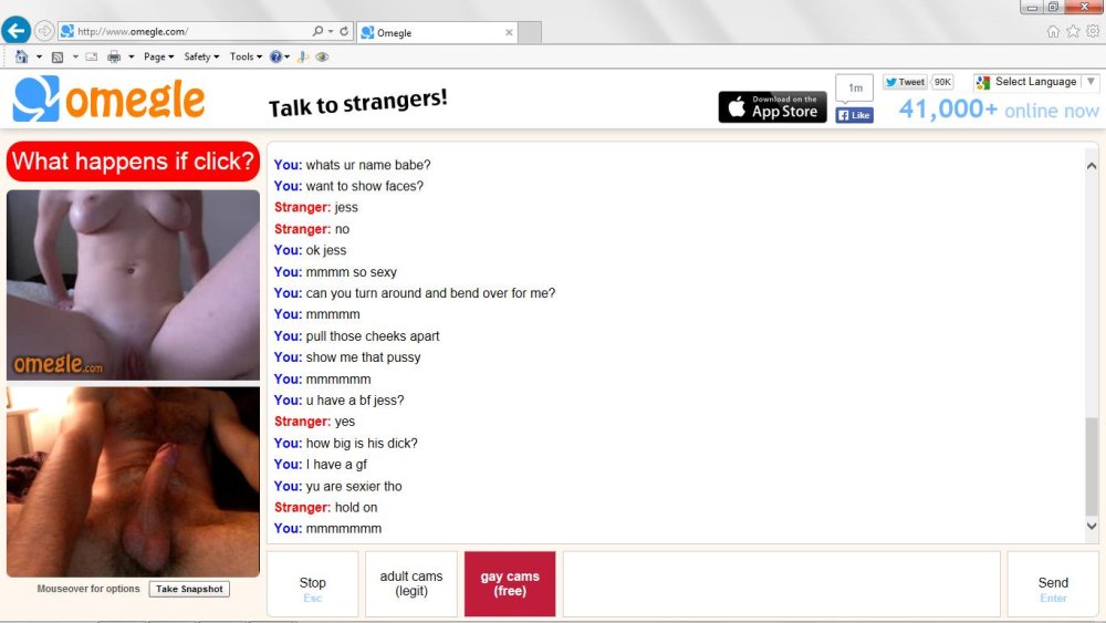 Omegle chat
