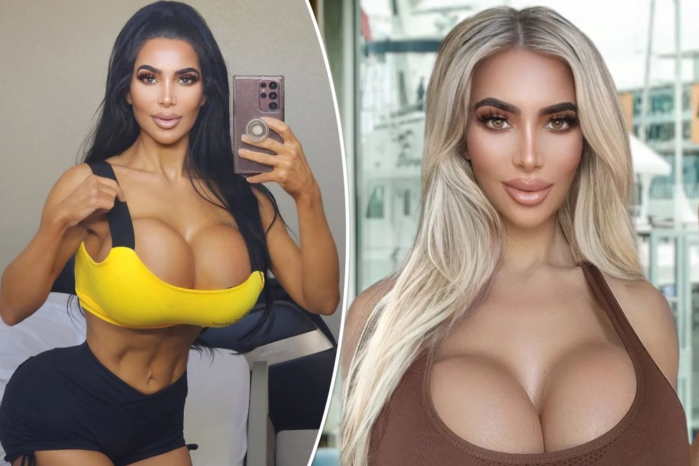 Double Kim Kardashian