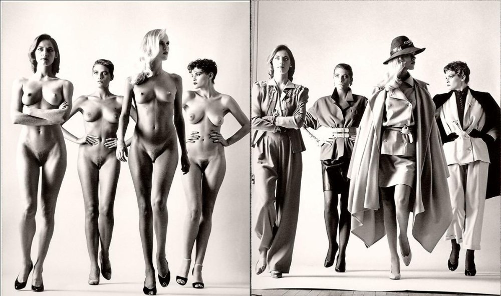 Helmut Newton Vogue 1981 Nude