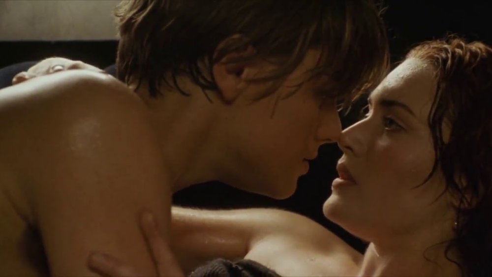 Kate Winslet Titanic in the car